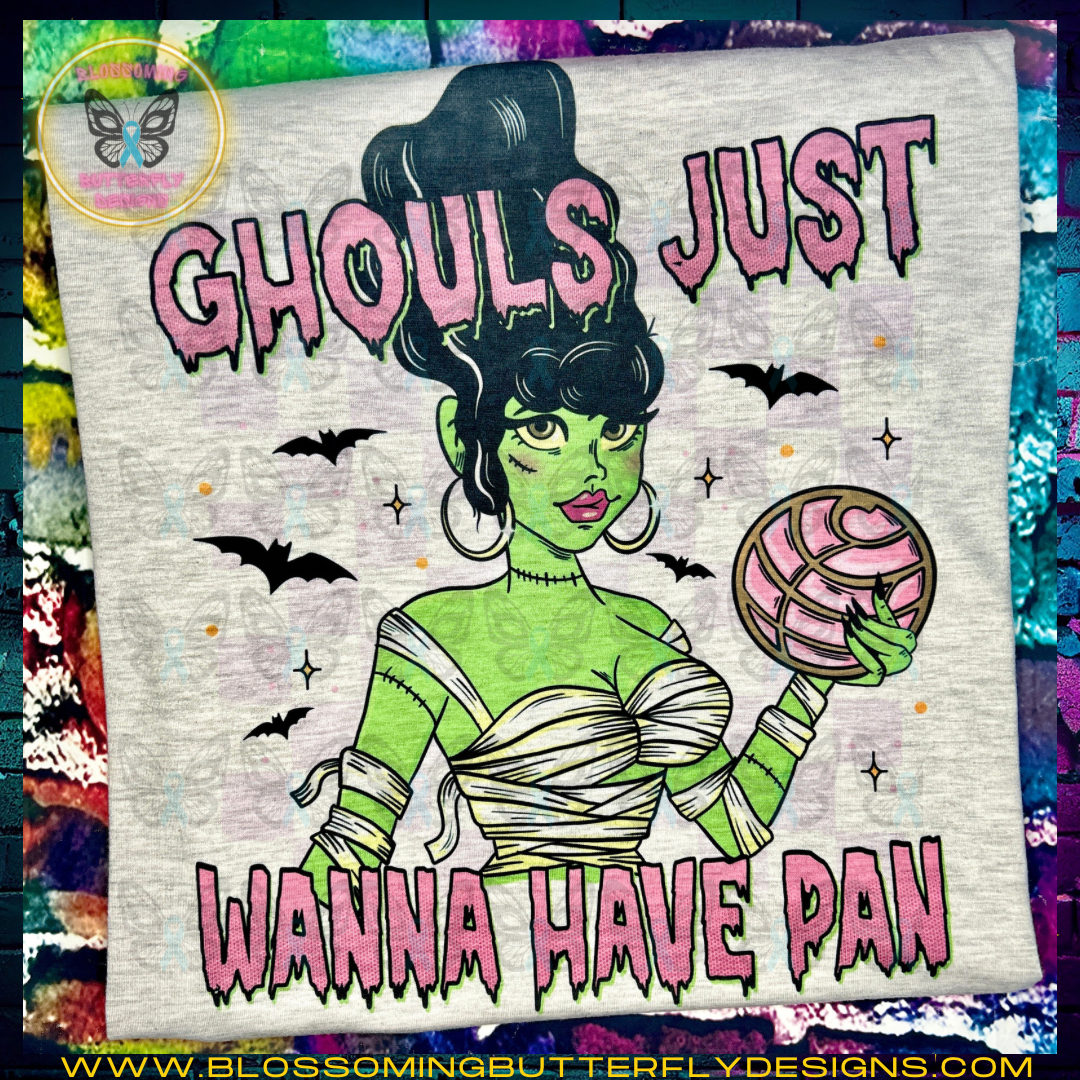 Ghouls Just Wanna Have Pan tshirt