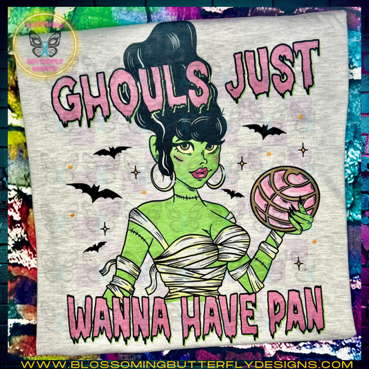 Ghouls Just Wanna Have Pan tshirt