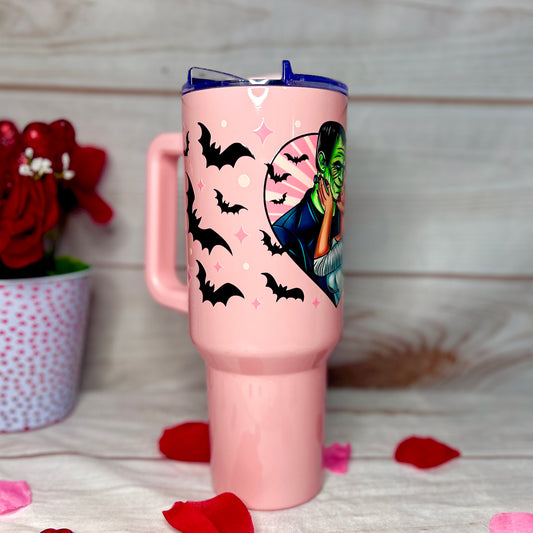 Franky Love 40oz tumbler with lid