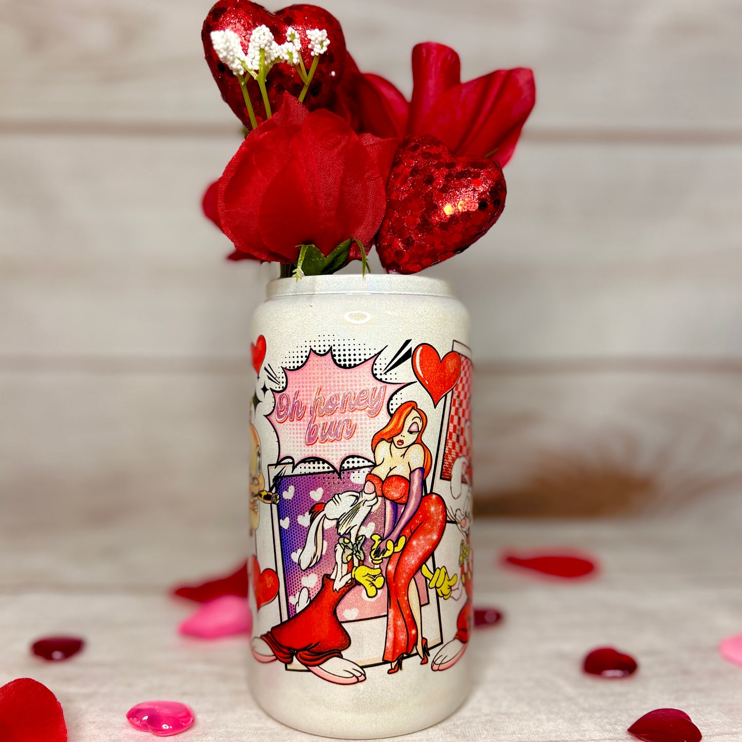 Jessica Rabbit Glass Cup