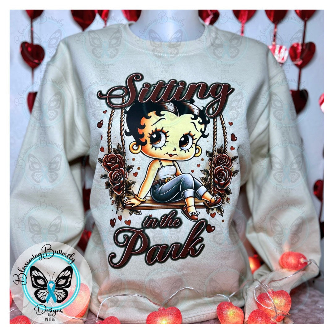 Sitting in the Park Sweater