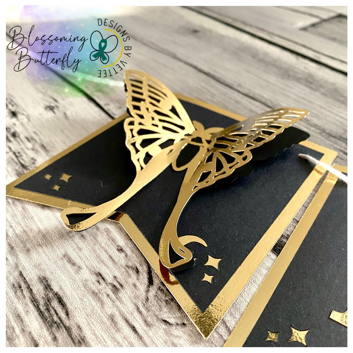 Moth Cake Topper and Banner